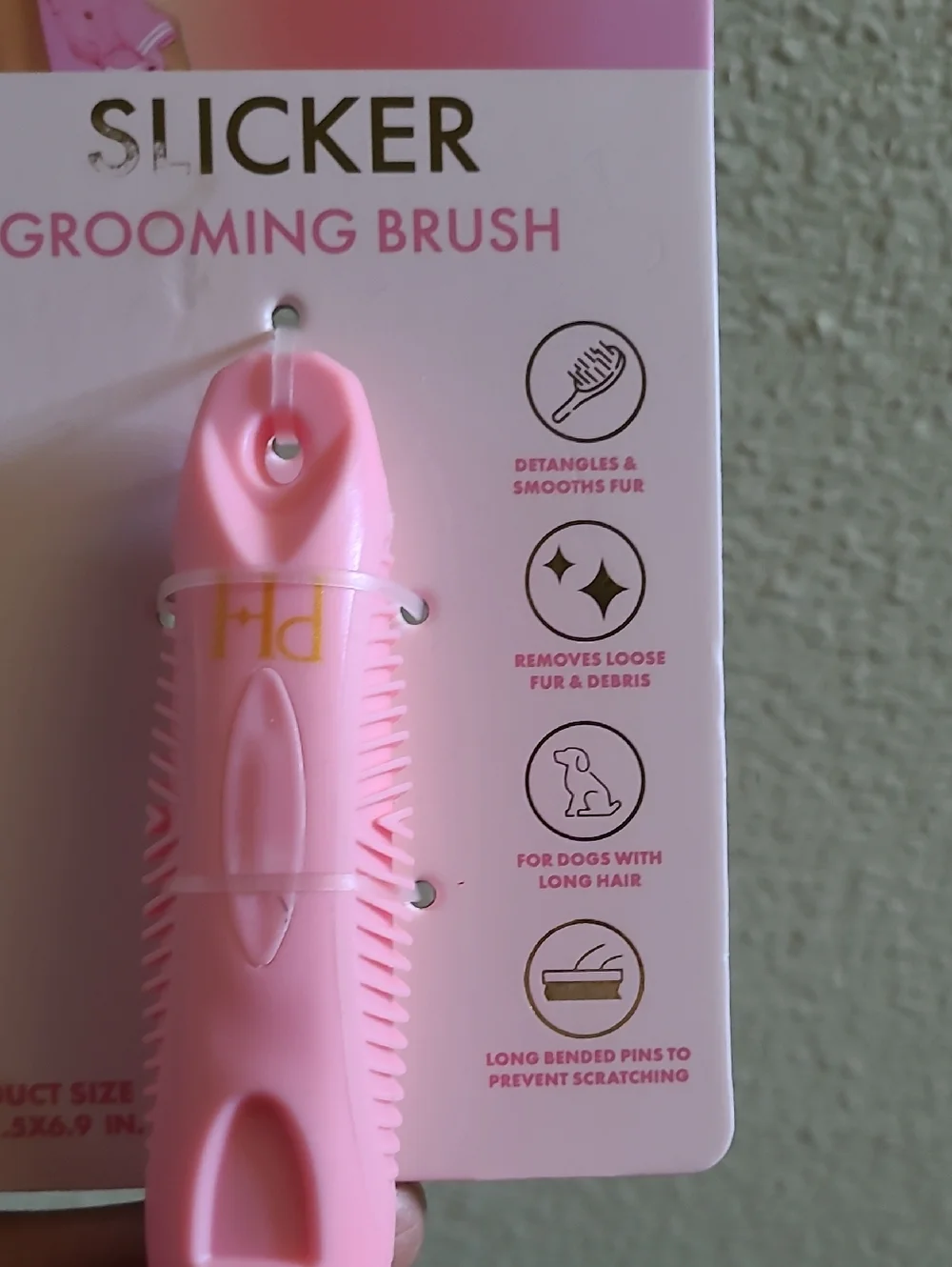 Paris Hilton Pink Pet Slicker Brush